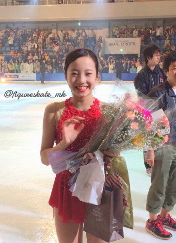 本田真凜がまるで妖精みたい。可愛い笑顔がとってもチャーミング