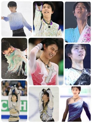 やっぱり羽生結弦くんの衣装が一番素敵。ファンにとってはどれも記憶に残る素敵なものばかり