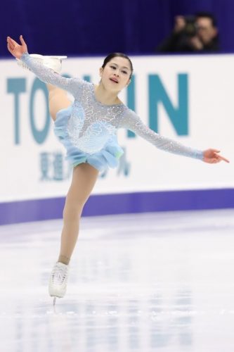 NHK杯2016。宮原知子は転倒響きＳＰ３位発進…樋口新葉５位。１位はロシアのアンナ・ポゴリラヤ