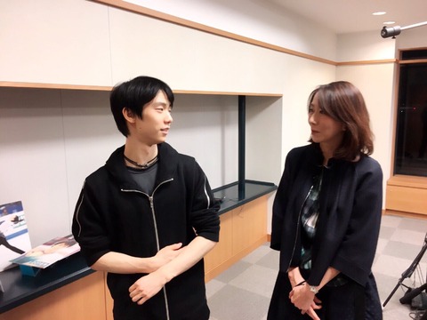 明日の報道ステーションSUNDAYで長野智子さんが羽生結弦選手へインタビュー。どんな内容なのか楽しみ