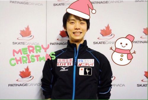 クリスマスに羽生結弦がサンタに？ファンが描くコラージュ写真が面白い