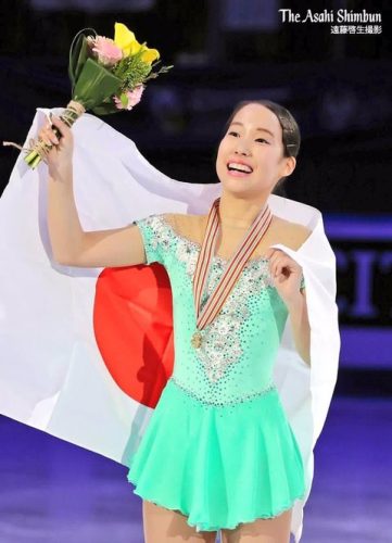 四大陸選手権2017。優勝した三原舞依がEX演技を披露。