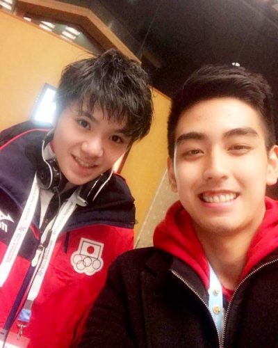 マルチネス選手が宇野昌磨選手とのツーショット写真を公開