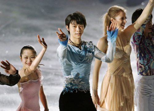 羽生結弦・荒川静香が参加するスケートモニュメント除幕式・記念イベント工事が着々と進む