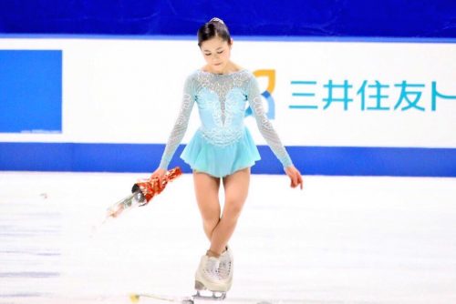 万全には程遠い状態で世界選手権出場を決意する宮原知子。無理をして来季に響かない事を祈るばかり