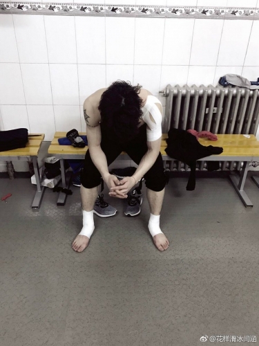 癖になってないと良いけど・・・ハンヤンが2度の練習で2回腕を脱臼。