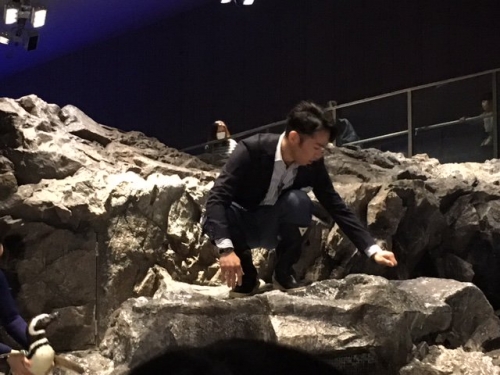 高橋大輔がNEWS ZEROでペンギンの群れを取材。エンターテインメント施設の裏側を紹介