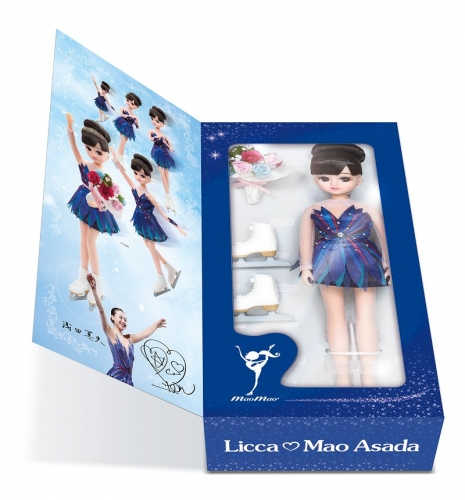 夢のコラボ！浅田真央選手が自ら衣装の監修したリカちゃん人形セットの発売決定。