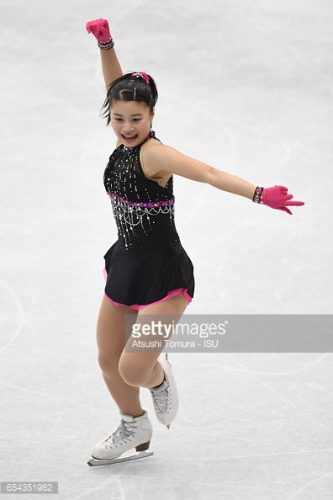 白岩優奈、堂々５位から一夜明け　ファンに感謝