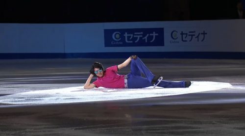 世界ジュニア選手権2017。チャ・ジュンファンがEX演技を披露。サングラス姿が可愛い