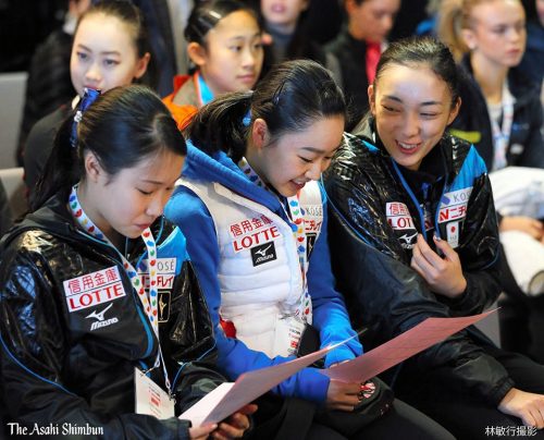 世界選手権2017。女子ＳＰ滑走順を発表。樋口新葉は２３番、三原舞依２４番、本郷理華３６番