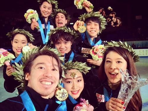 世界国別対抗戦2017の総合得点が発表され宇野昌磨選手が唯一３００点越え