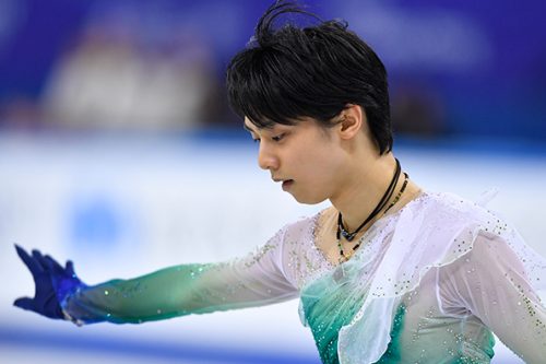 世界国別対抗戦2017。羽生結弦がフリー演技１位・宇野昌磨が２位となり２日目終了時点で日本チームがトータル８１点でトップ。　