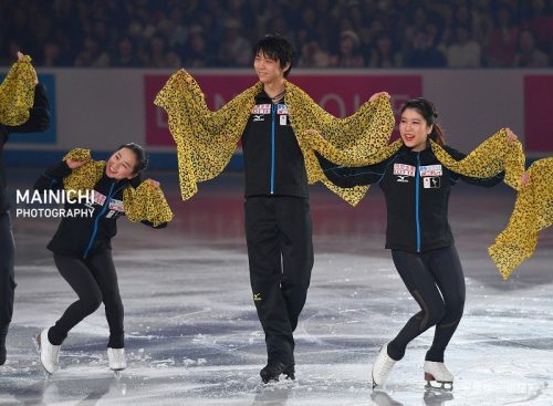 国別対抗戦2017。エキシビジョンに羽生結弦らチームジャパンが登場しＰＰＡＰを披露