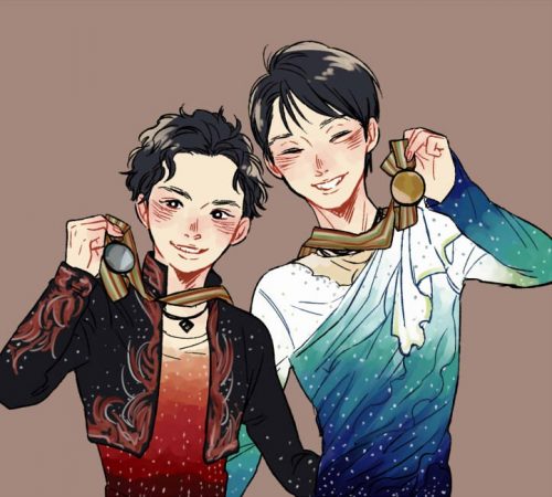羽生結弦と宇野昌磨の人生ストーリーはドラマになる？イラストを描いても絵になって清々しい