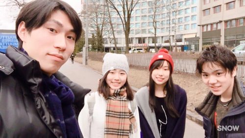 宇野昌磨選手がダブルデート？みんな仲良しのフィンランド観光は楽しめたかな？