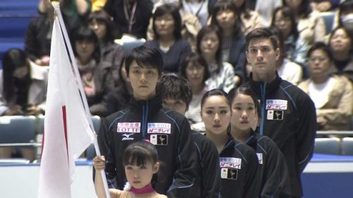 世界国別対抗戦2017。各国選手が集まりお祭り大会開幕。海外選手は派手な衣装で登場