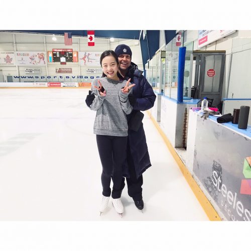 カナダで振付をしている本田真凜がデヴィッド・ウィルソンとのツーショット写真を公開。どんなプログラム演技に仕上がるのか楽しみ