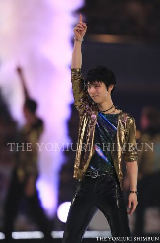 FaOI2017幕張。羽生結弦が金色の衣装で登場＆宇野昌磨は来期の新SPプログラムを披露