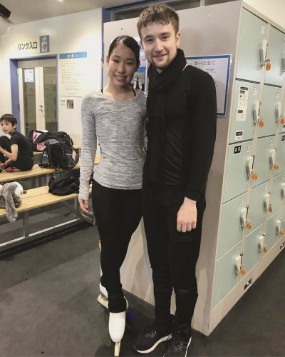 ミーシャジー選手と三原舞依選手の素敵なツーショット写真を公開。