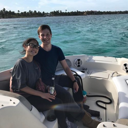 長洲未来選手と恋人との幸せそうなツーショット写真を公開。