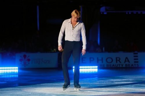 鹿児島の天気予報と一緒に流れるプルシェンコの演技が優雅で素敵