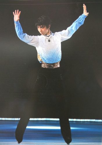 FaOI2017新潟。羽生結弦がバラード第1番を完ぺきに熟す。フィナーレではヘランジでハードルをくぐる場面も