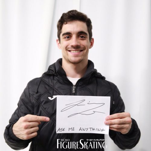 ハビエル・フェルナンデスがファンの質問に答える企画を実施中。期限は6月7日の21時まで