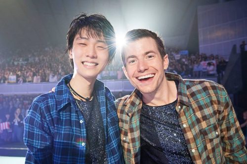 羽生結弦とジェフリーバトルのツーショット写真を公開。可愛い笑顔に癒される