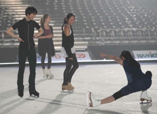 FaOI2017新潟。羽生結弦選手の練習風景を公開。間もなくアイスショー開幕