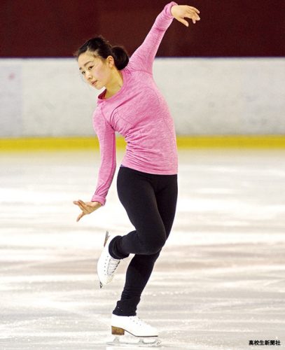 高校生新聞で特集。樋口新葉「試合前は笑顔つくってリラックス」