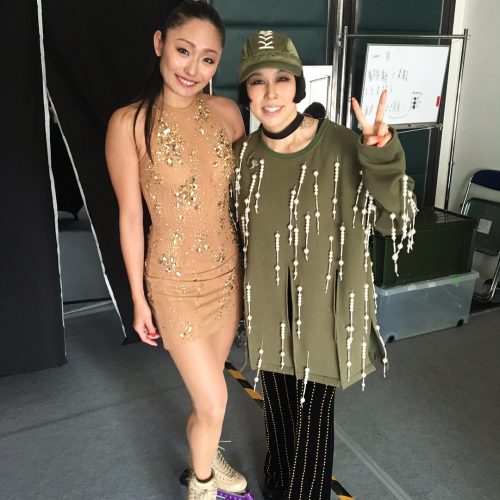 PIW2017鹿児島。安藤美姫が歌手のAIさんとのツーショット写真を公開