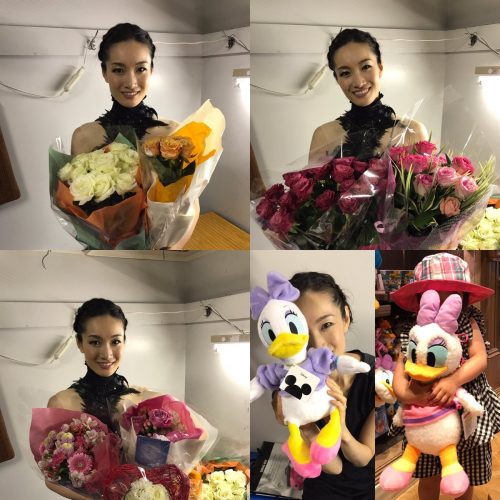 PIW2017東京公演が無事終了。お花に囲まれた荒川静香さんがとっても美人