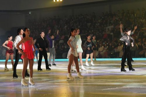 ドリーム・オン・アイス2017。各選手の演技に観客も大盛り上がり
