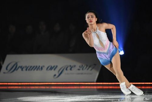 ドリーム・オン・アイス2017。衣装も素敵。大人っぽくなった樋口新葉が美しい。