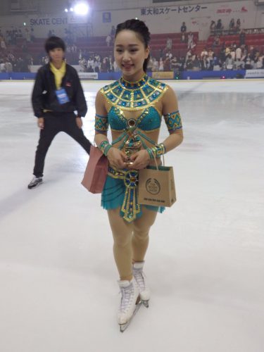 姉貴分の安藤美姫さんから衣装を借りた樋口新葉選手のクレオパトラが綺麗。