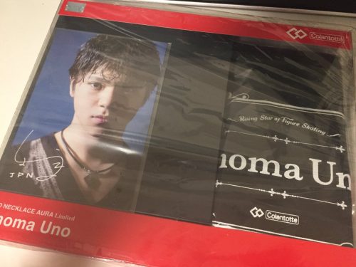 コラントッテ宇野昌磨モデルが注文した方の元へ続々到着。7月22日に開催されるトークショーも楽しみ