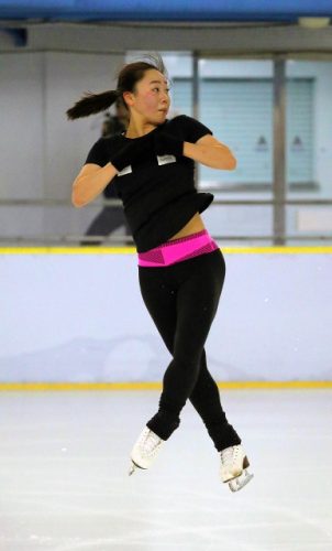 樋口新葉が練習公開。日本ハム・大谷翔平から刺激「最終目標は五輪でメダル」