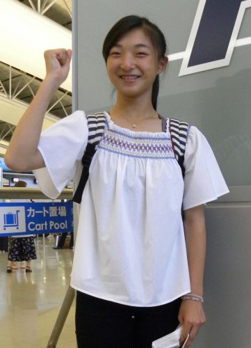 坂本花織がいよいいシニア初戦へ「今年の目標はイメージチェンジ」