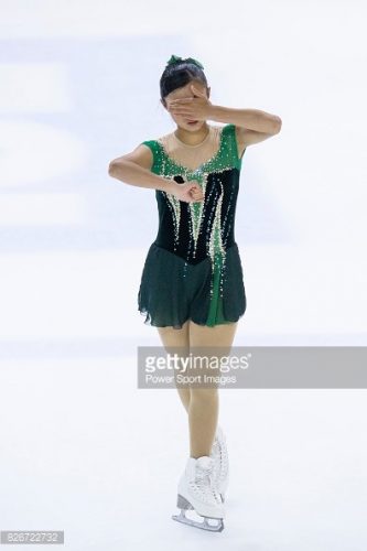 げんさんサマーカップ３位に終わった坂本花織が「オリンピックの『オ』も見えない」と悔しさをかみしめる。