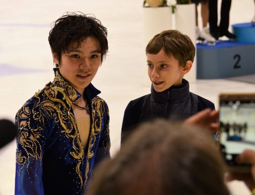 イタリアで観客の心をガッチリ掴んだ宇野昌磨。スポーツの素晴らしさを感じさせてくれる光景が素敵