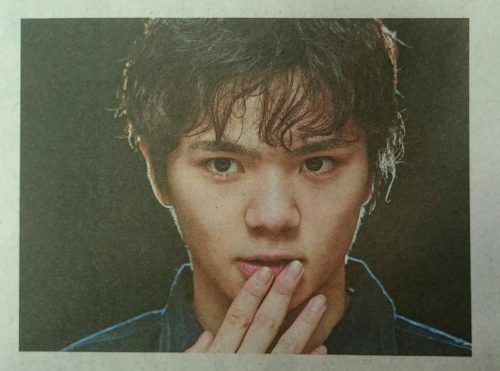 中日新聞に宇野昌磨選手の記事を掲載。「ライバルという言葉は好きではないが、羽生選手に勝ちたい」