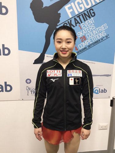 樋口新葉が７４・２６点で首位発進「落ち着いて滑ることができた」