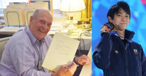 羽生結弦66年ぶり連覇へ伝説のスケーターディック・バトン氏がメッセージ
