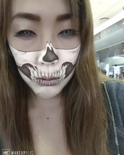 ちょっと怖い？村主章枝のドクロフェイスに「何をやっても可愛いね」との声多数・・・