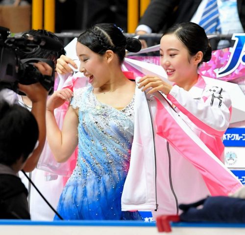 ジャパンオープン2017。チームジャパン三原舞依＆本田真凜が自己新で奮闘も２位と３連覇逃す