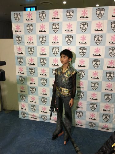 中部ブロック男子ノービスAで中村俊介選手が自己ベスト87.22をマークし優勝。目標は「オリンピックでの金メダル。羽生結弦選手ようになりたい」