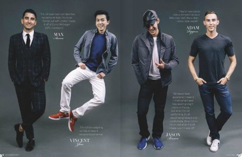 ジェイソンブラウンが雑誌の特集で私服を披露＆日本を好きなった理由の動画も公開