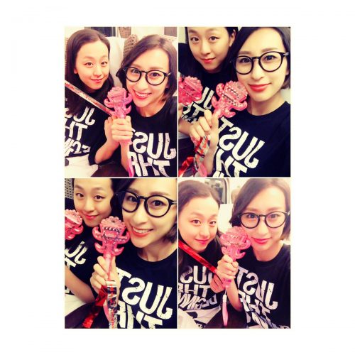 美人可愛い姉妹の浅田真央＆浅田舞が浜崎あゆみライブを観戦。