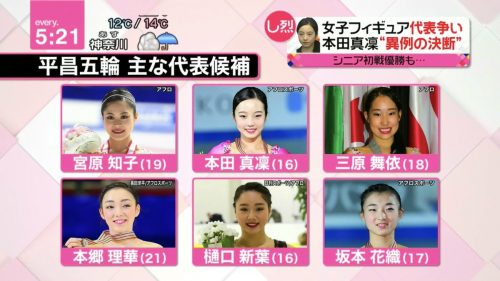 GPシリーズ勝ち残る選手は誰だ！？宮原知子の復帰や女子の五輪枠争いに目が離せない